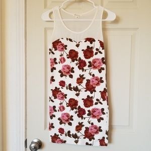 Forever 21 Bodycon Rose Dress Size S